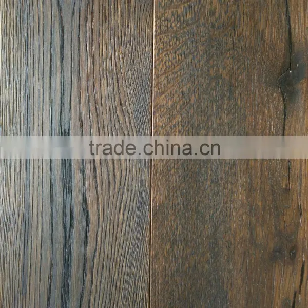 Smoked Oak Engineered Wood Flooring Factory Price photo-2