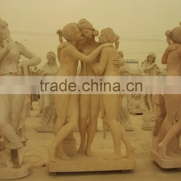 Nude Women Sculpture Filter Baffle Electric