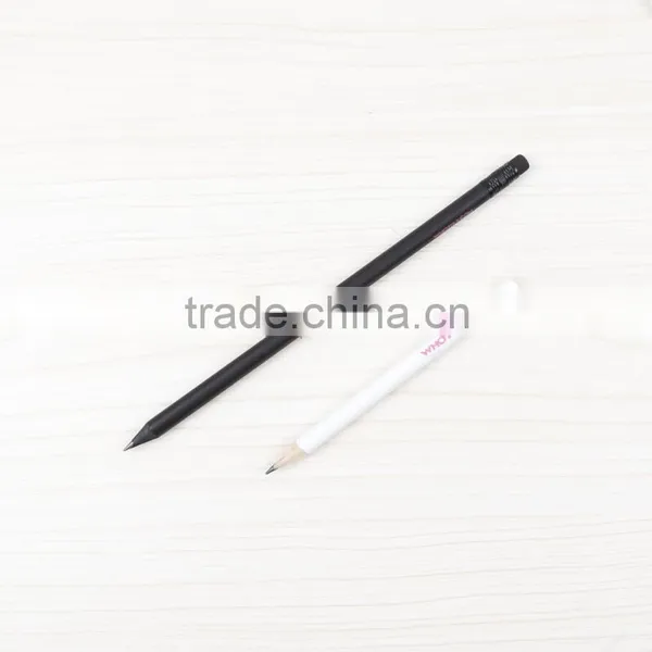 Natural Wood Pencils in Black Wood Pencil