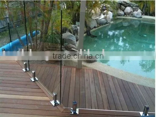 Frameless Pool Fence Spigot