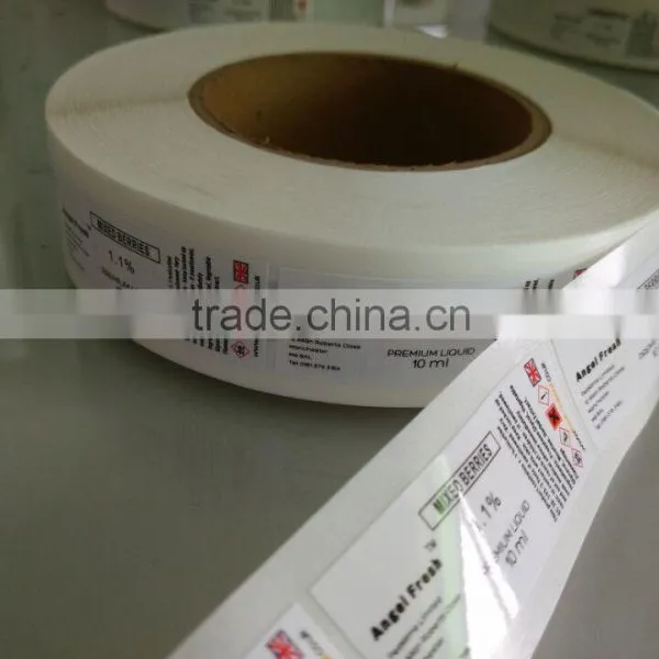Caoyuan Custom Printed Adhesive Label From Shenzhen Factory