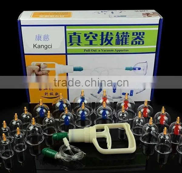 Traditional Chinese Acupunture Vacuum Cupping Therapy Cupping With CE Certificate