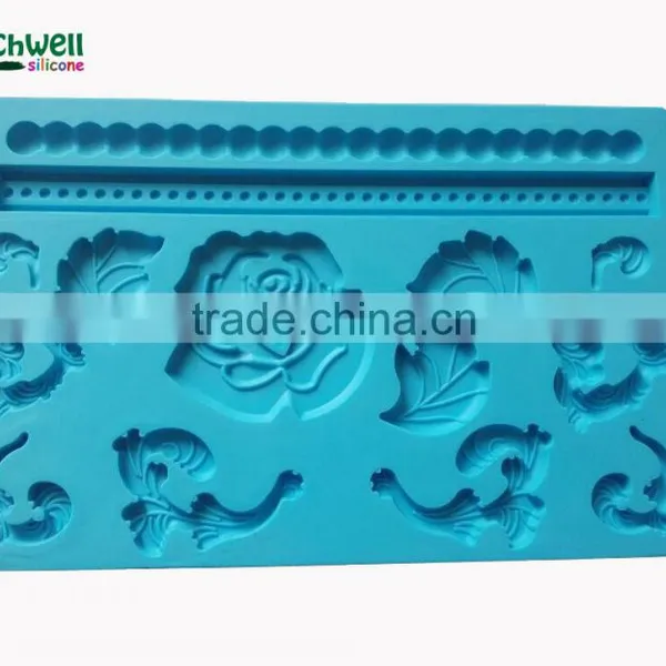 FD-002 Silicone Fondant Molds for Cake Decorating photo-2