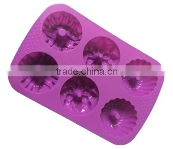 Handmade Craft Flowershaped Silicone Mold for Soap Quality Choice photo-3