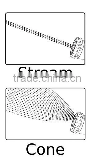 10 Patterns Thumb Control Plastic Garden Hose Nozzle Handy Grip photo-3
