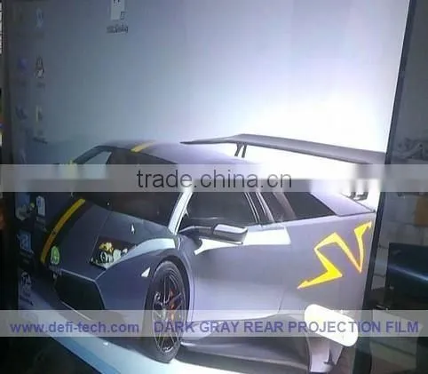 Low price Rear Projection screen film has high light transmittance and diffusion, making excellent color reappearance
