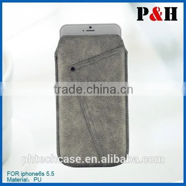 Pouch Leather Case for Iphone6, Flip Case Cover Pouch,flip Leather Case Cover for Iphone6 photo-3