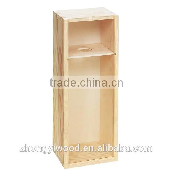 Trade Assurance Ecofriendly Pine Wood Custom Wooden Wine Gift Box for Sale photo-3