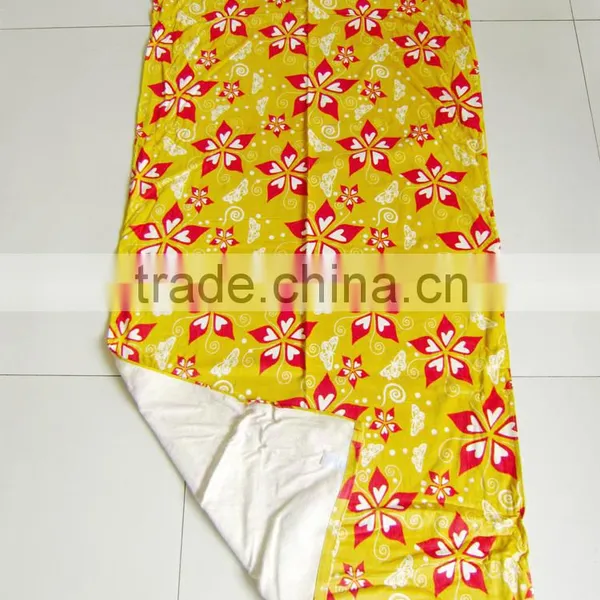 Cheap Cotton Reactive Printed Flower Beach Towel Fabric photo-3
