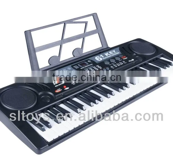 61 Keys Piano With Toy Microphone With Stand MQ809USB