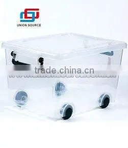 plastic storage box with pulley agent in Yiwu