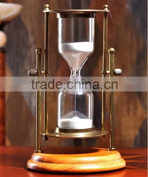 Retro Rotatable Metal Sand Timer Hourglasses