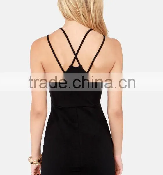 High Quality Wholesale Woman Bandage Dress Chines Clothing Manufacture photo-3