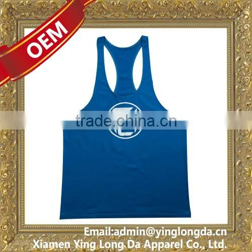 Designer Customized Blank Drop Armhole Tank Top photo-2