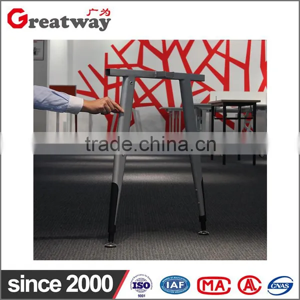 Round Coffee Table Leg Brushed Iron Table Legs Metal Legs for Furniture photo-2