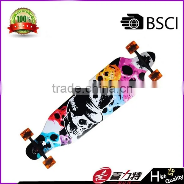 Drop Through Downhill Long Skateboard photo-2