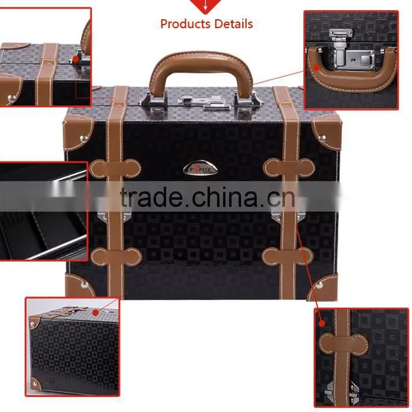 Aluminim Frame Pvc Waterproof Multi Color Custom Hand Empty Makeup Cosmetic Case photo-5