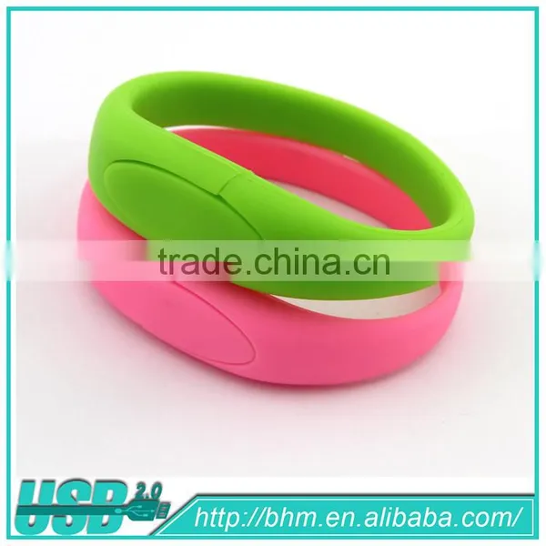 New Design Portable Wristband Usb Flash Memory Drive Silicone photo-3