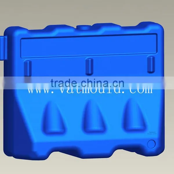 2015 Most Popular New Technology High Quality HDPE Palstic Material Traffic Road Barrier Blow Mould photo-4