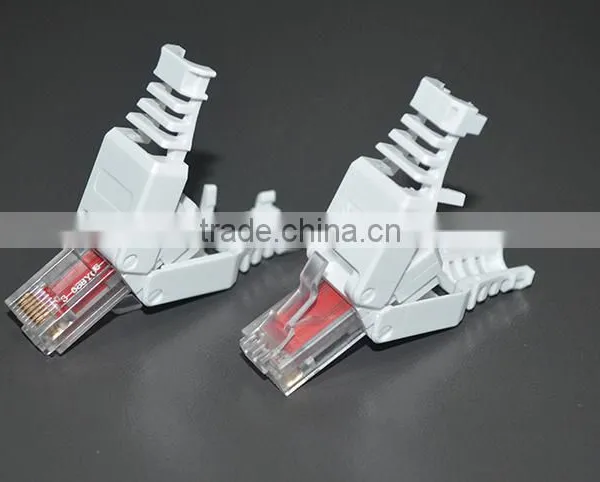 LY-KJ5-45-C6 Cat6 RJ45 Plug Toolless RJ45 Male Cable Connector Flush Mount RJ45 UTP photo-6