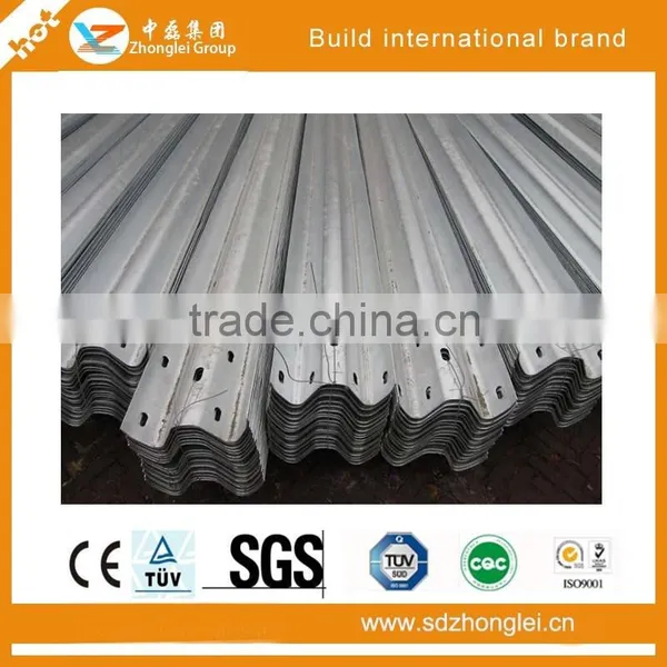 High Quality Fence Panel From Shandong, Waveform Galvanized Fence Panels, W Beam Guardrail photo-5