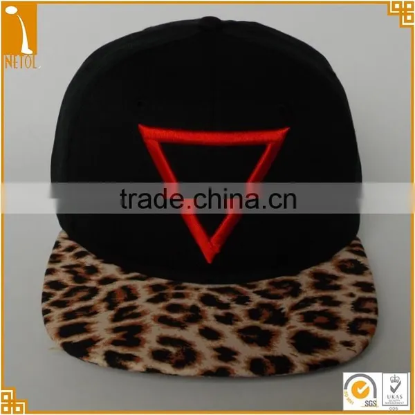Cheap Good Quality Black 6 Panel 100%cotton Embroidered Plastic Buckle Snapback Baseball Cap photo-2