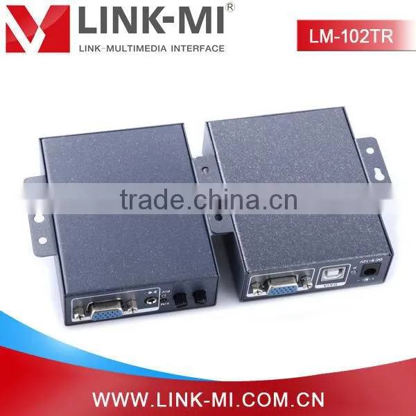 LINK-MI LM-102TR 200m Stereo Audio + VGA to Cat5 Extender Support Resolutions to 1920x1440 photo-6
