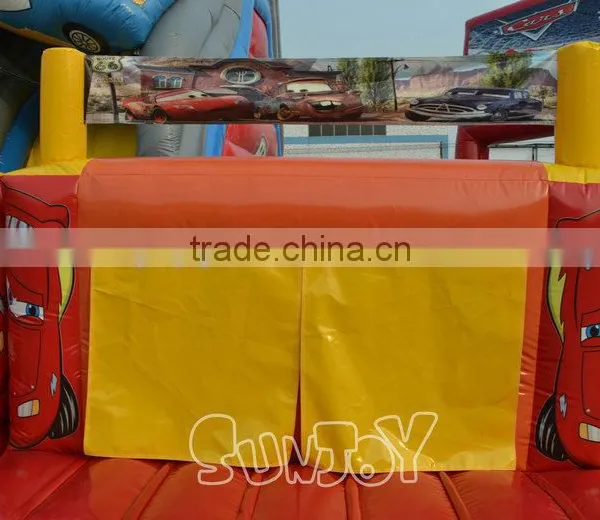 Large Giant Big Amusement Park Joy Slide Obstacle Combo photo-3