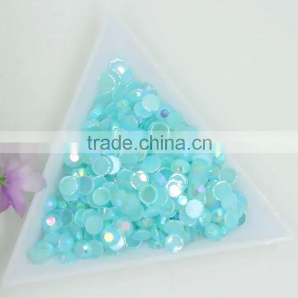 Flatback Acrylic Rhinestone Jelly ab Color Rhinestone 3mm for Phone Hair Clothes Shoes Decoration photo-6