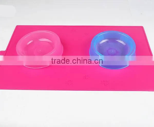 Easy Clean Non-toxic Silicone Pet's Bowl Mat photo-4