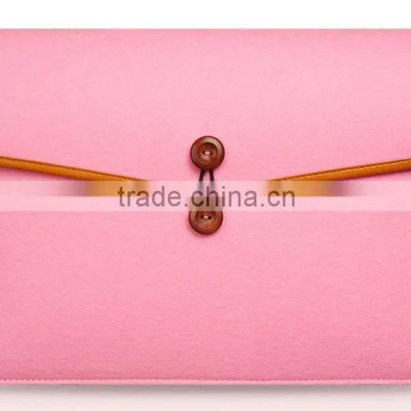 2016 New Arrival for Macbook Felt Sleeve Carrying Bag Envelope Case With Bukkle photo-6