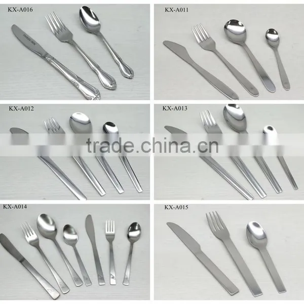 Inox Flatware Airline Cutlery Set KX-A005 photo-2