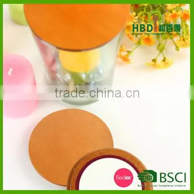 Kitchen Wooden Canister Lids for Sugar Jar /airtight Lid for Coffee Canister photo-3