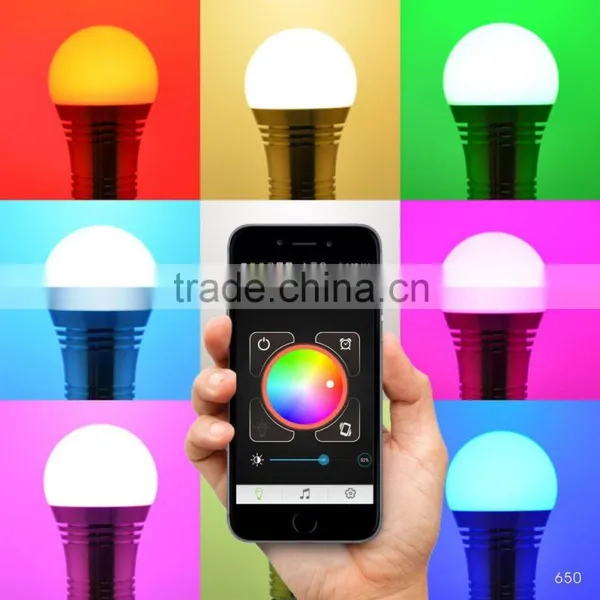 Bluetooth LED Bulb With White+RGB Color photo-3
