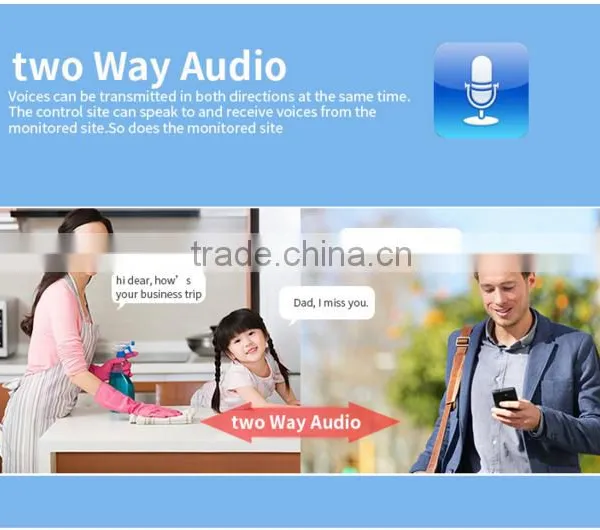 WIFI/WIRE 720P Pan/tilt Onvif ip Camera Speaker Microphone photo-6