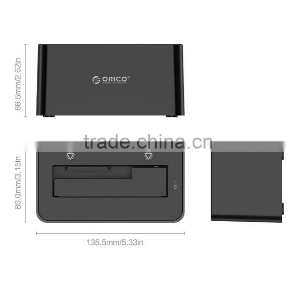 ORICO USB 3.1 USB C 8TB 6619C3 2.5 3.5 Hdd Ssd Docking Station photo-2