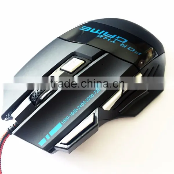 7 Colors LED Lights 7D Mouse Gaming photo-2