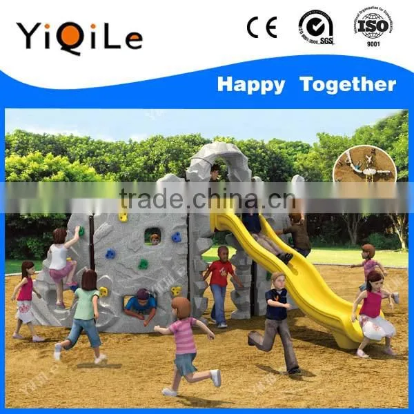 2015 Top-quality Outdoor Playground Artificial Climbing Walls for Kids photo-4
