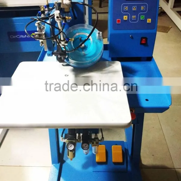 Apparel Machinery Rhinestone Hot Fix Machine With New Panel Baofeng
