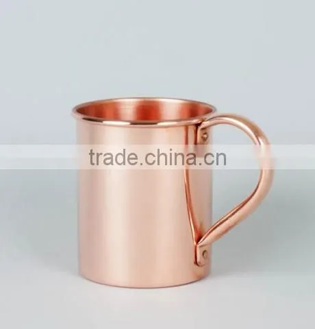 Moscow Mule Copper Mugs Riveted Handle photo-4