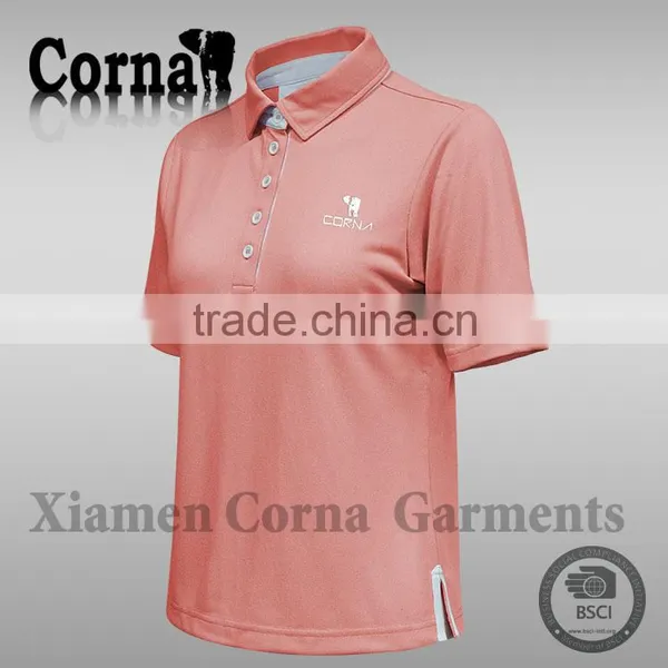 Plain Dyed 160 Grams 100% Polyester Polyester Polo Shirt With OEM photo-3
