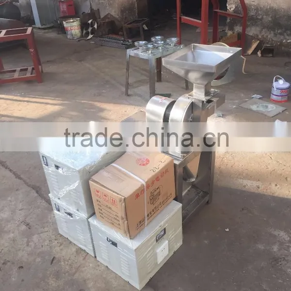 High-speed Stainless Steel Dried Moringa Leaves Grinder photo-3