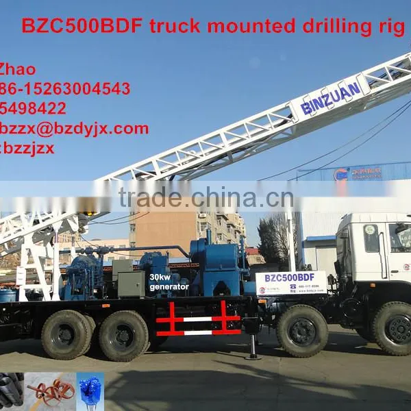 BZC500BDF Truck Mounted Water Well Drilling Rig photo-2