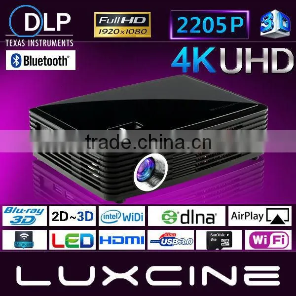 Hot Sales 4K Projector / Smart Blu-ray 3D Projector / WiFi Projector photo-5