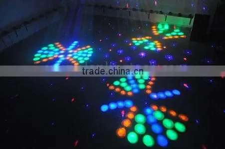 3 Claw Moonflower 18W RGBYW LED Light and 500mW RB Animation Twinkling Laser Light photo-2