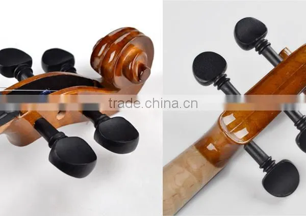 Fashion Size :4/4,1/4,1/2 Solid Spruce Maple Solid Shouldering With Case,bow&rosin Violin photo-2
