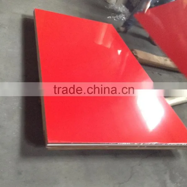 Plain Color Board With uv Lacqure Coating on Surface