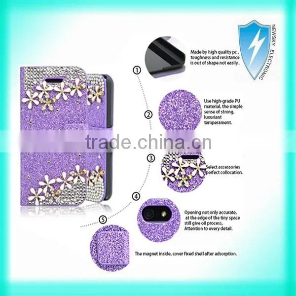 Luxury Mobile Phone Case With Diamond for Iphone6