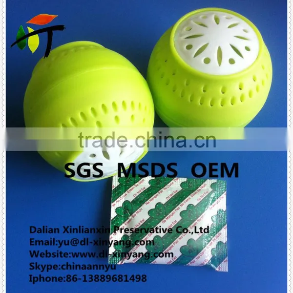 Hot Sale Fresh Fruit Plastic Clean Fridge Balls photo-4