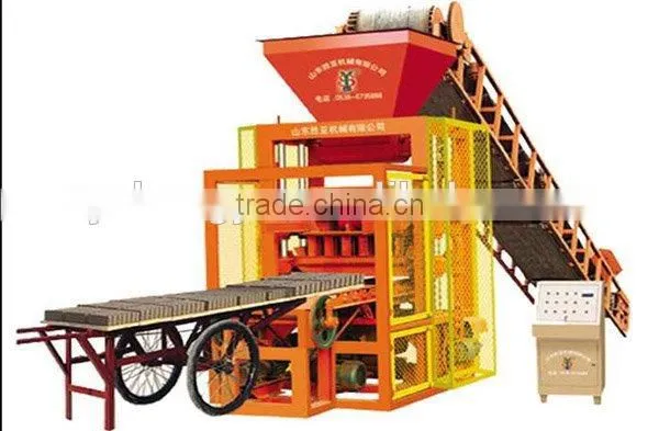 Shengya QTJ4-26A Semi-automatically Concrete Baking-free Block Making Machines China Product photo-2